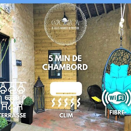 Caporizon-L'Atelier-Aux Portes Du Chateau De Chambord Saint-Claude-de-Diray Dış mekan fotoğraf