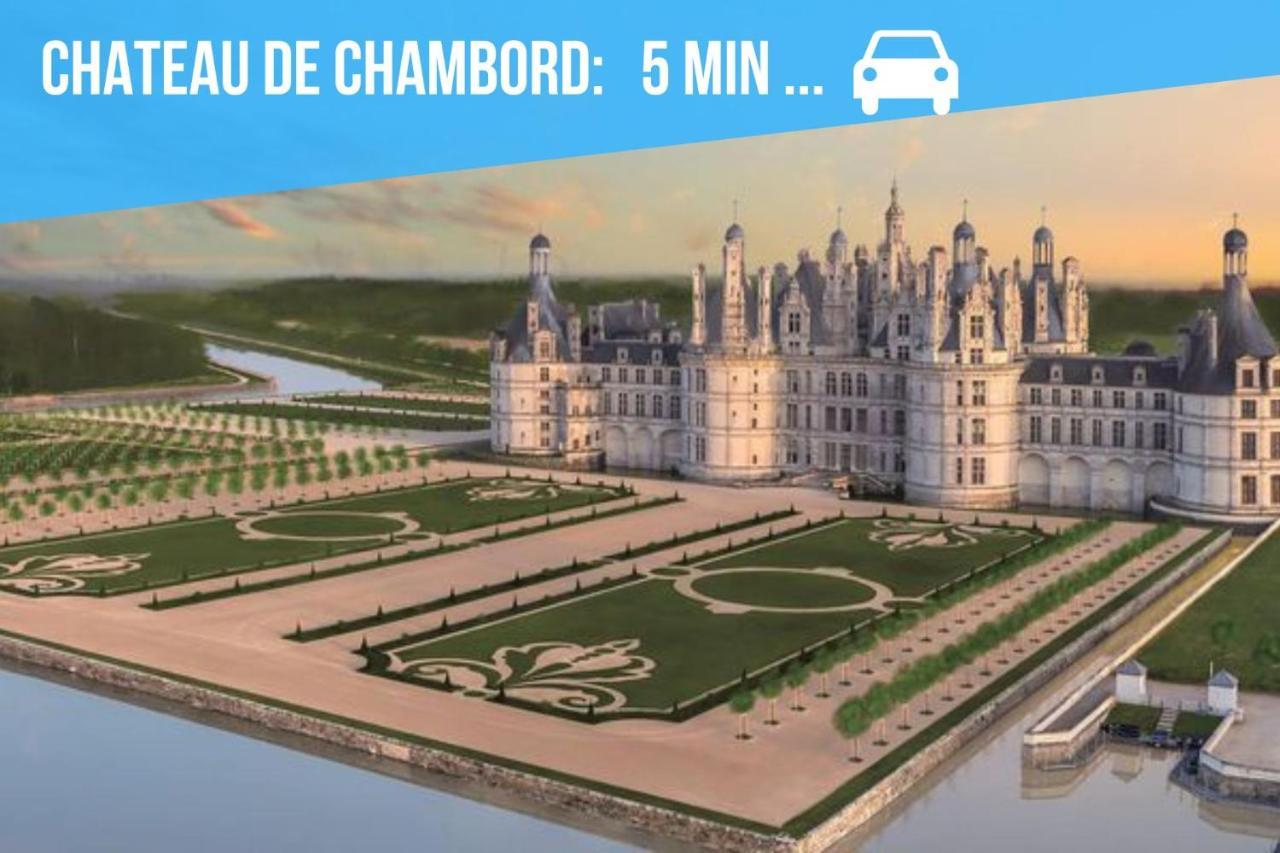 Caporizon-L'Atelier-Aux Portes Du Chateau De Chambord Saint-Claude-de-Diray Dış mekan fotoğraf